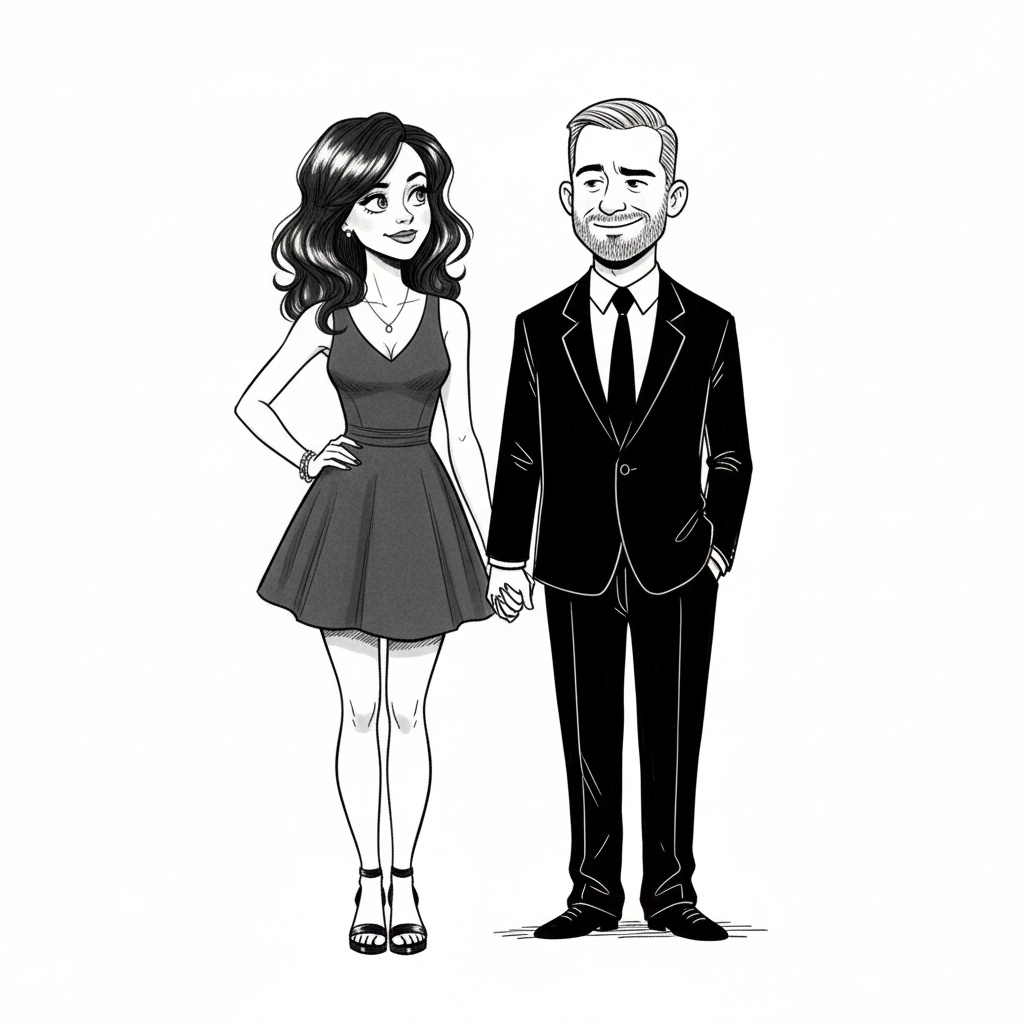 Course characters illustrated